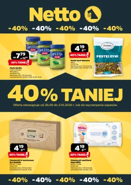 40% TANIEJ!