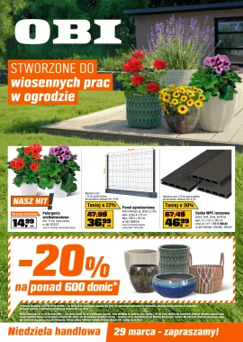 OBI - stworzone do wiosennych prac