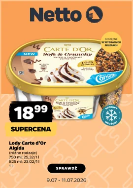 Lody Carte d’Or Algida